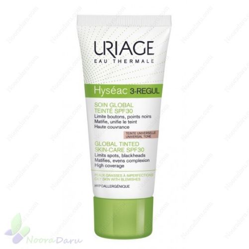 کرم ضدجوش هایسئک 3رگول رنگی SPF 30 اوریاژ