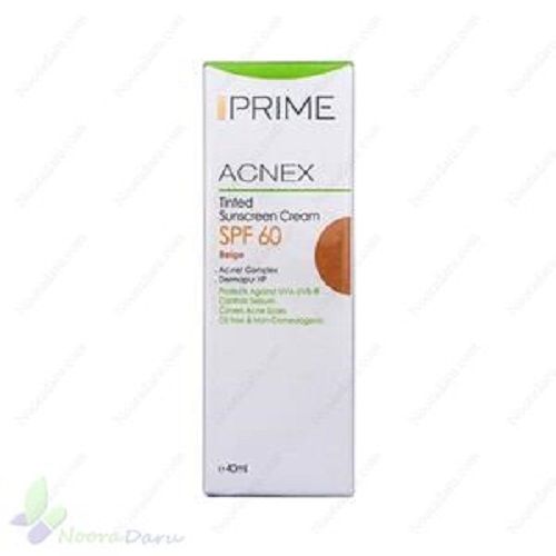 کرم ضد آفتاب رنگی بژ SPF 60 پریم