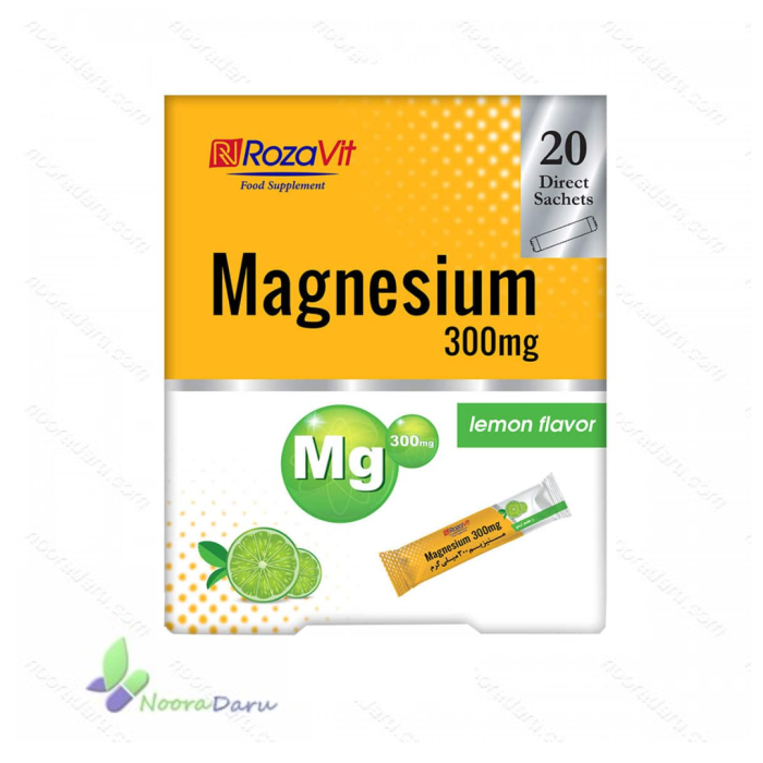 منیزیم رزاویت ۳۰۰ میلی‌گرم ساشه