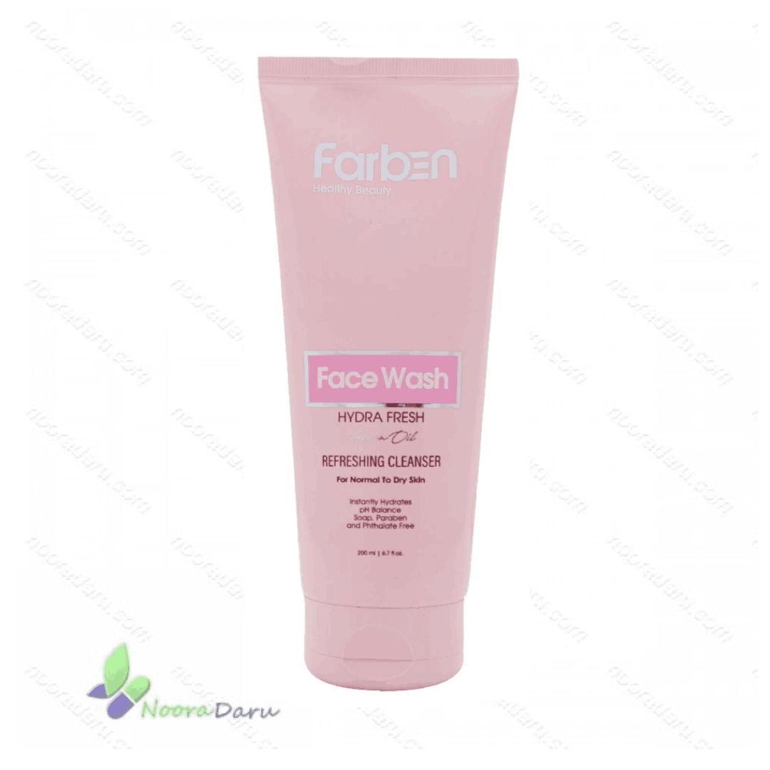 فیس واش صورت مناسب پوست‌های معمولی تا خشک فاربن 