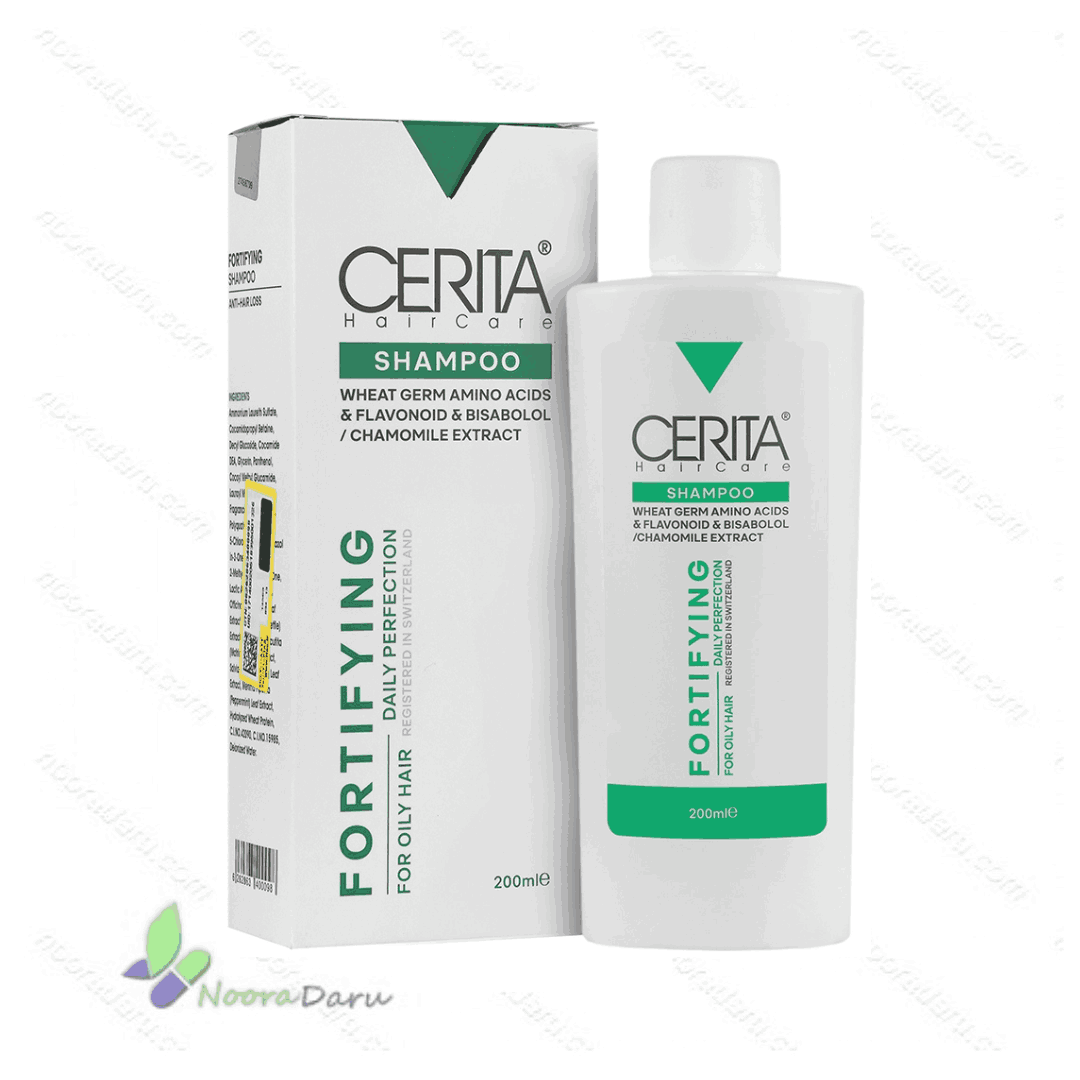 شامپو تقویت‌کننده موهای چرب سریتا