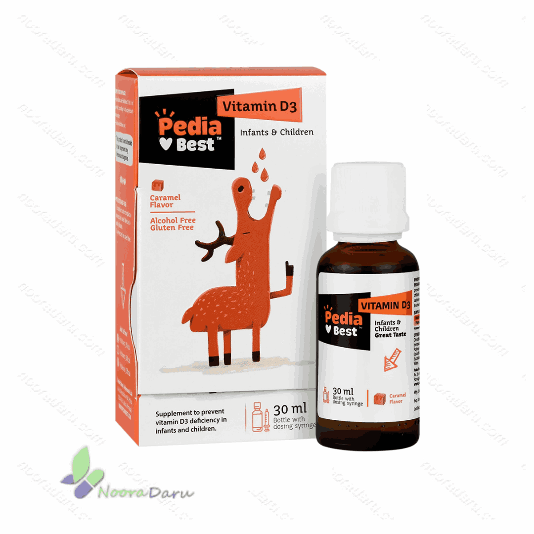 قطره خوراکی ویتامین د3 پدیابست کارامل